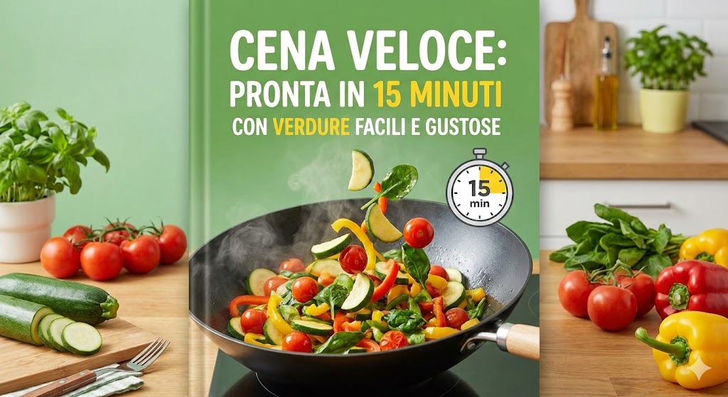Cena Veloce: Pronta in 15 Minuti con Verdure Facili e Gustose
